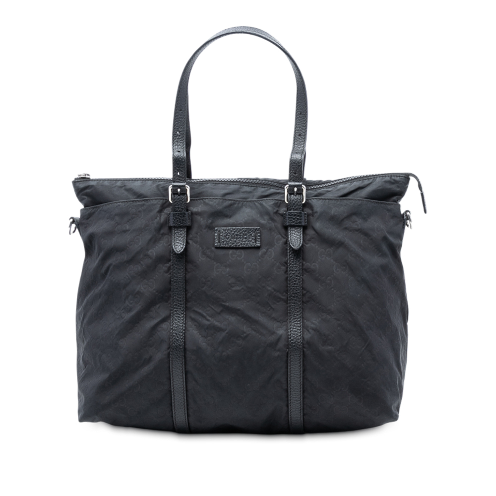 Pre-Loved Gucci GG Nylon Satchel